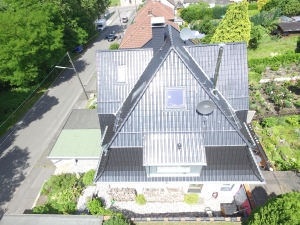 Dachdecker/Arbeiten/Bochum - Tonziegel